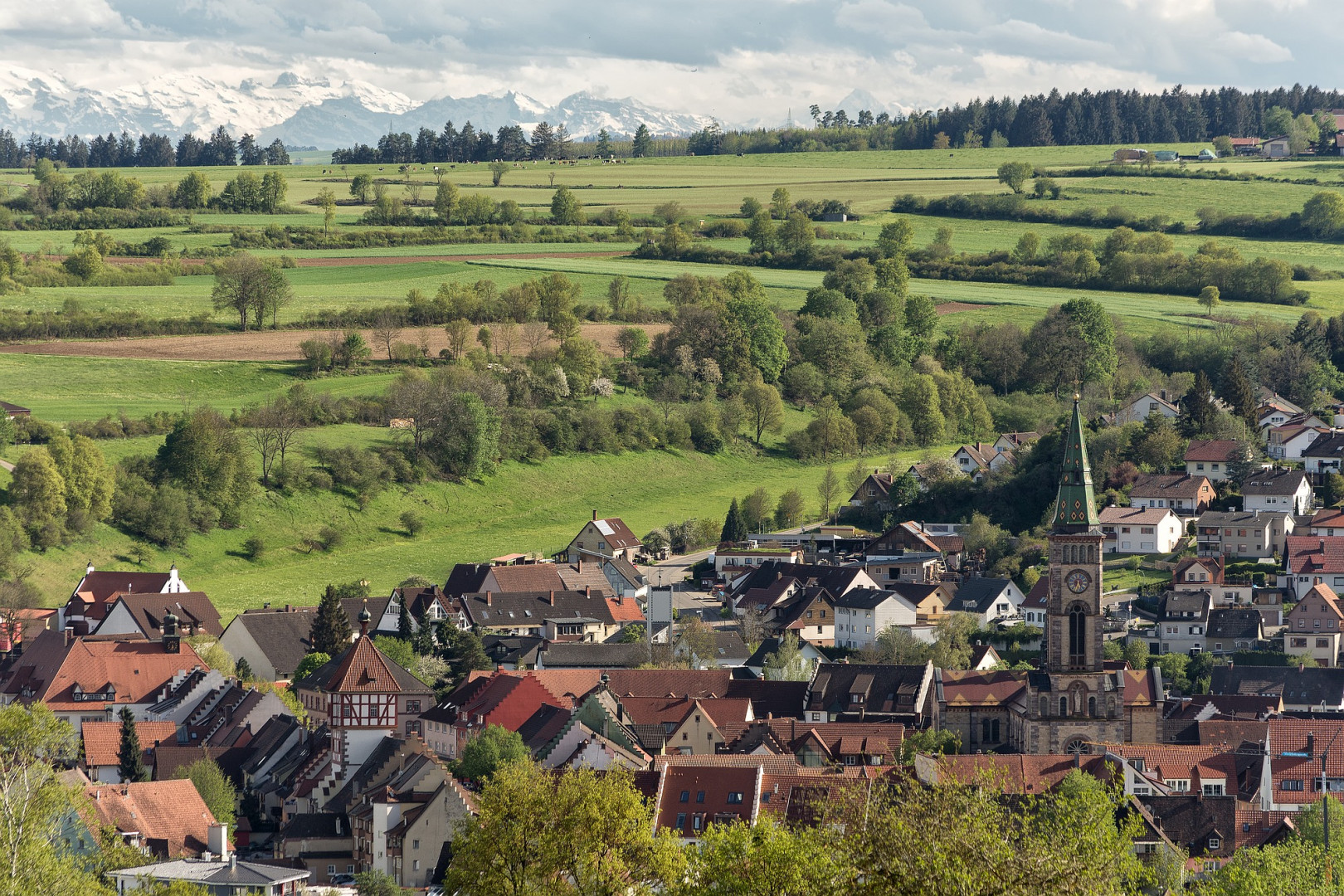 Bräunlingen im Frühjahr