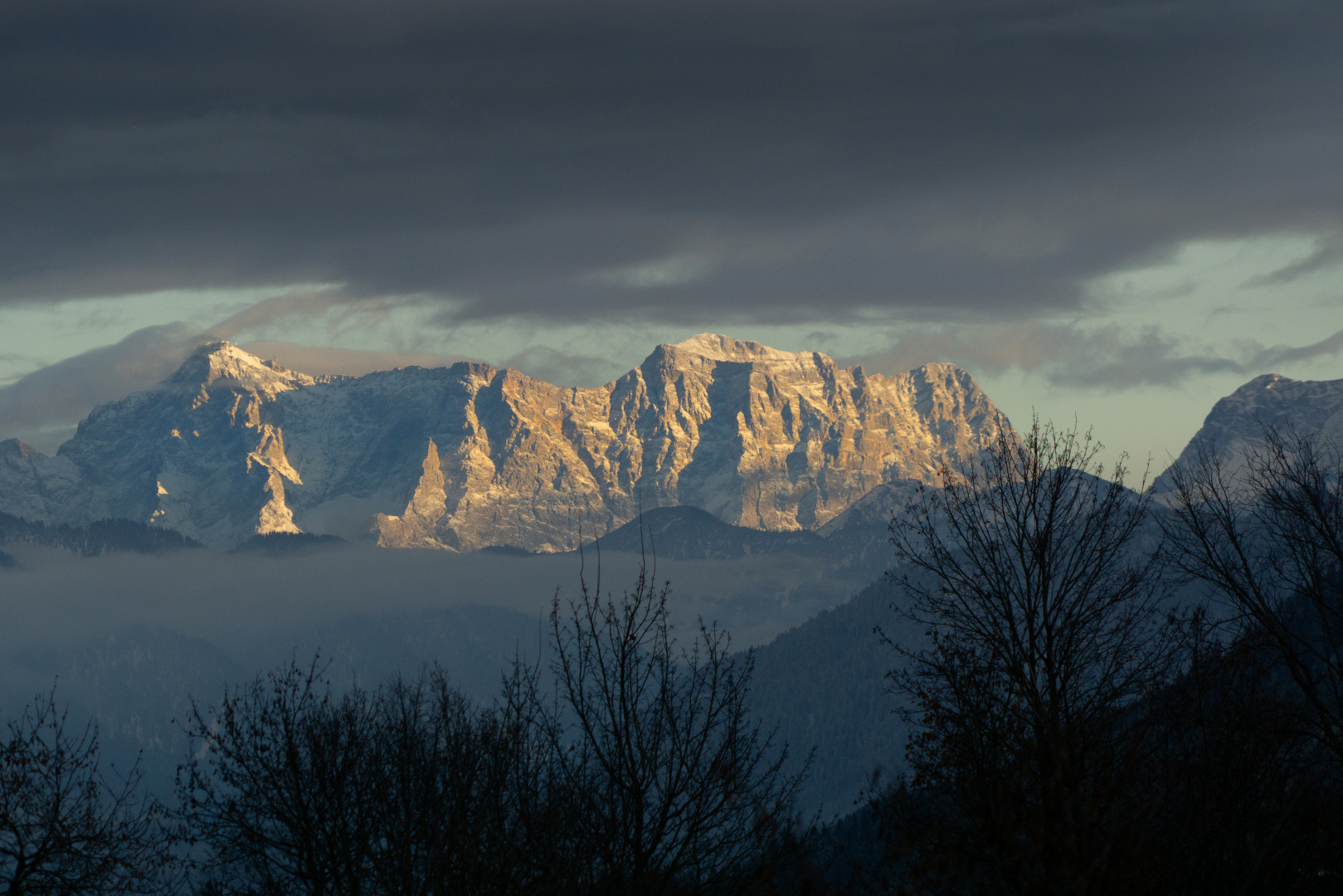 Die Zugspitze.